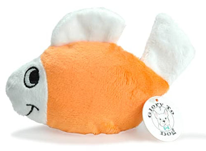Glory To Dog TinyToy Gold Fish Small Dog Toy - style: Goldfish