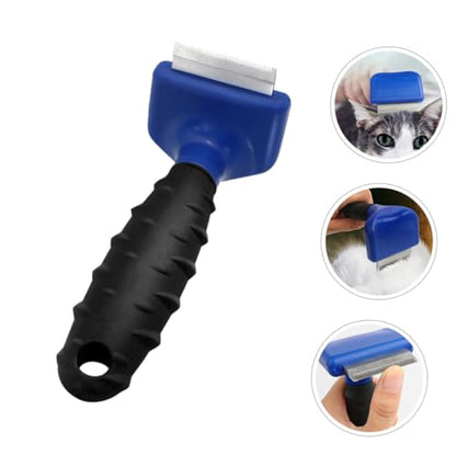 Cat Brush for Shedding Dog Detangler Brush Pet Hair Cleaning Tool Long Tooth Comb