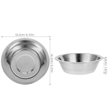 DOITOOL Raised Wall-Mounted Dog Bowl Set Stainless Steel Elevated Dog Food and Water Feeder with Deep Bowls Large Size Space-Saving Pet Feeding Station