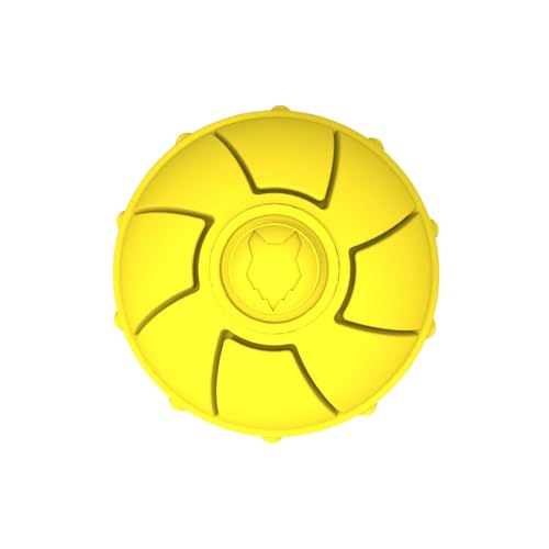 Fenrir - Dog Ball - High Bouncing Yellow Rubber for Fetch & Recall - 2.5 Inch Durable Floating Dog Toy - Water Retrievable Interactive Ball for All Breeds (Medium)