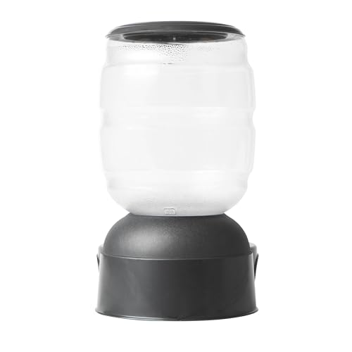 Petmate Replendish Automatic Dog Feeder Gravity Pet Treat Dispenser with Microban Protection Base, Wide Mouth Bowl, 100% BPA Free - 10 lb - size: Large