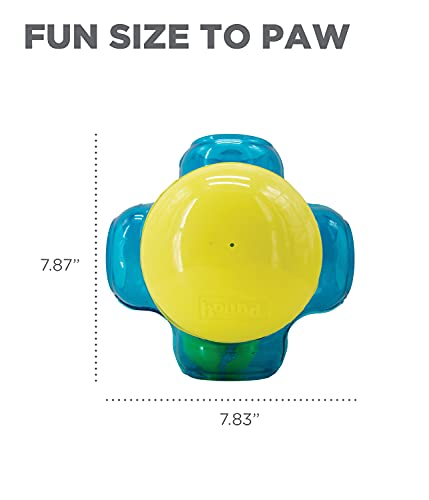 Outward Hound Tennis Maze Craze Interactive Squeaky Dog Toy, Blue - color: Blue Tennis Maze Craze, size: One-Size, style: Single