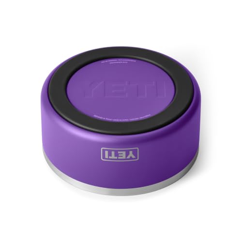 YETI Boomer 8, Stainless Steel, Non-Slip Dog Bowl, Holds 64 Ounces - color: Pace Purple