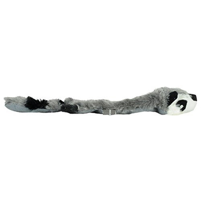 Hyper Pet Critter Skinz Raccoon Stuffless Dog Toy, Medium - size: Medium, style: Raccoon