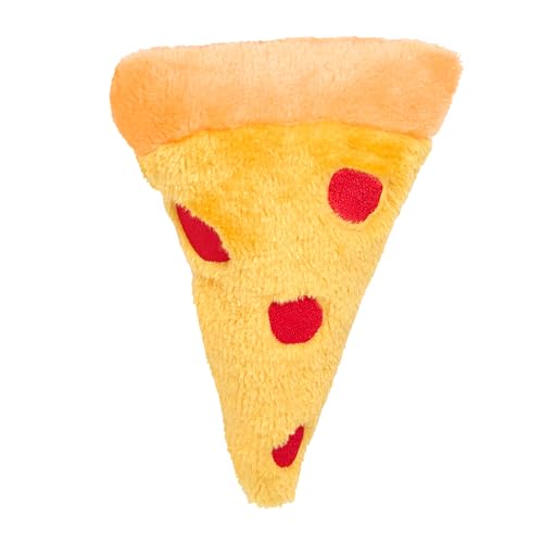 ZippyPaws NomNomz - Dog Squeaky Toys to Keep Them Busy, Funny Food Plush for Small & Medium Dogs, Cute Stuffed Puppy Toy, Pet Products, Gift for Dogs of All Breeds, Soft and Cuddly - Pizza - color: Pizza