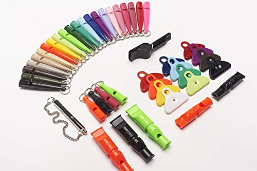 The Acme | Dog Training Whistle Nb. 576 Shepherd Mouth Whistle Plastic | Good Sound Quality, Weather-Proof Whistles | Designed and Made in The UK | Black - color: Black