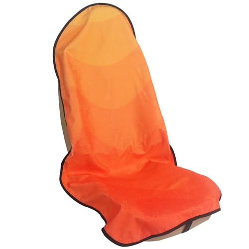 Car Seat Cover Protector Front Seats,for Gym Workout,Running,Swimming,Beach and Hiking,Waterproof Sweat Towel Bucket Seat Covers for Cars SUV Trucks (Orange, 1Pcs) - color: Orange, size: 1Pcs Front Seat Towel
