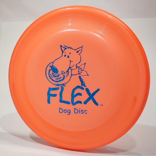 Wham-O Flex Fastback Dog Sport Flying Disc - color: Orange