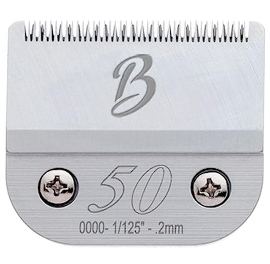 Detachable A Series 50 Blade Dog Grooming Clipper Blades Cuts Length 1/125" 0.2mm Japanese High Carbon Steel Dog Grooming Clipper Replacement Blade 50 | Compatible A5 Series(B50) - color: 50 (1/125" 0.2mm)