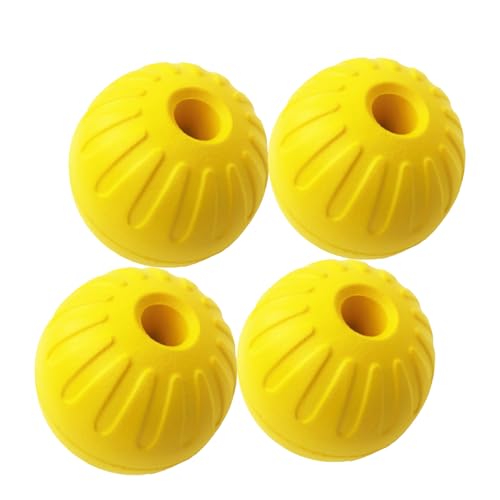 4Pack Dog Balls - Durable Dog Toy Balls for Aggressive Chewers, Interactive Fetch and Training, Foam Dog Ball Floats in Water (4pcs 7cm/2.76inch) - size: 4pcs2.76inch