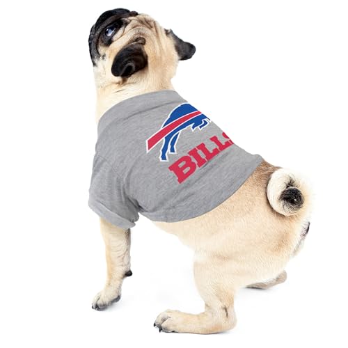 Littlearth NFL Buffalo Bills Pet T-Shirt, Team Color, X-Large - color: Buffalo Bills, size: X-Large