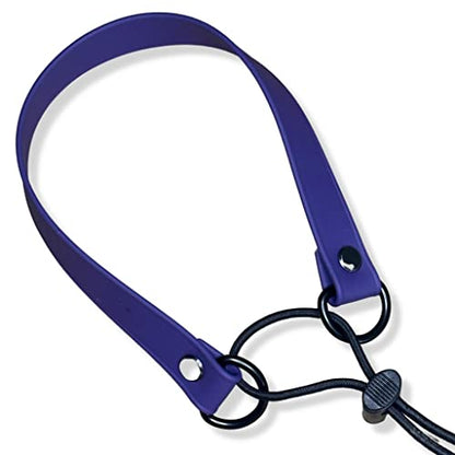 Waterproof E-Collar Replacement Strap Dog Collar for Invisible Fence/ecollar - Easy On Bungee - color: Purple, size: 3/4" Wide