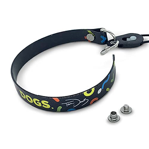 Dogtra Tom Davis Bungee Collar Comfortable Easy Fit Compatible with Tom Davis Edition 280C Dog Training E-Collar 3/4" Inch Strap Receivers - color: Bungee Strap Only - Black