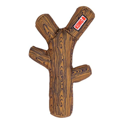 KONG Fun Pack – Fall Dog Toy Gift Set with FetchStix, Sport Balls, Scrunch Knots Fox, Tug & Fetch Toys, Bonus Keychain – Safe Fetch, Tug, and Light Chew for Dogs