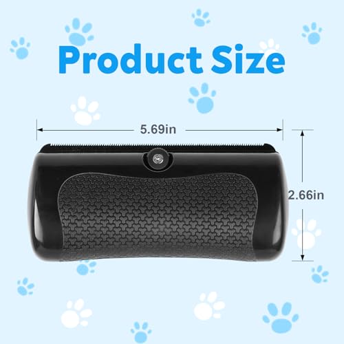 Deshedding Dog Brush, Grooming Deshedding Brush for Dogs, Cats, Rabbits, Horses, Ergonomic Pet Groomer Tool for Remove Short and Long Hair