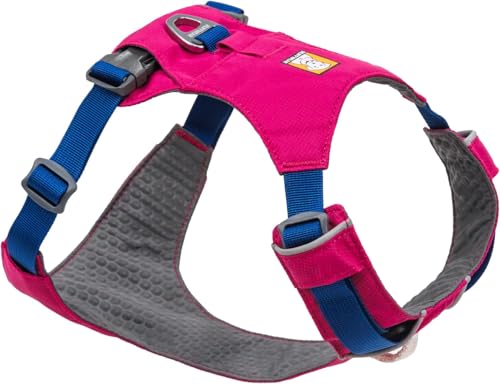 Ruffwear, Hi & Light, Everyday Lightweight Dog Harness, Trail Running, Walking, Hiking, All-Day Wear, Alpenglow Pink, Large/X-Large - color: Alpenglow Pink, size: Large/X-Large