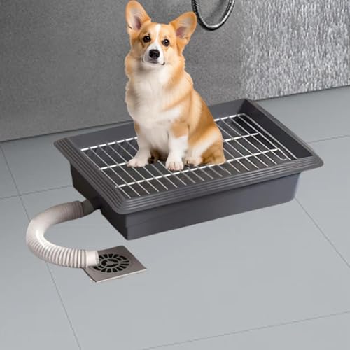 Litter Tray Toilet Small Puppy Medium Dogs Toilet Tray Cat Supplies Portable Dog Potty Pan Litter Cleaner Featuring Easy-to-Clean Removable mesh and