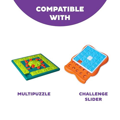 Outward Hound Nina Ottosson Nina Ottosson Extra Tiles for Dog Puzzles Challenge Slider & Multipuzzle - 5 Pack, Blue - color: Extra Tiles (Blue)