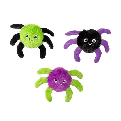 Fringe Studio Pet Toy, Webbed in Mischief Plush Dog Toy 3 PCS Set, PetShop Collection (662190) - color: Webbed In Mischief