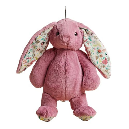 Petlou Dog Plush Toys,Crinkle Toy, Interactive Stuffed Squeaky Toys Chew for Medium Small Large Dogs,Cute (15" Promo Rabbit-Lavender)
