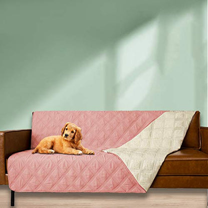 Ameritex Waterproof Dog Bed Cover Pet Blanket with Anti-Slip Back for Furniture Bed Couch Sofa - color: Lightpink, size: 30x60 Inch (Pack of 1)
