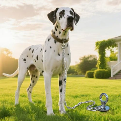 TOPKNOT Dog Tie Out Stake for Yard,(up to 300lbs),360° Swivel Dog Run Anchor,Use Any Tie Out Cable or Yard Leash- Outdoor Camping(Anchor Only) - size: dog stake+300lbs/Anchor Only