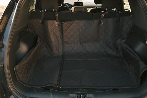 Lume Collective Co. Premium Dog Car Seat Cover – 6-in-1 Detachable Full Car Coverage, Heavy-Duty Waterproof Fabric, Door Protection Guards & Non-Slip Base – Modular Dog Seat Cover for Cars & SUVs