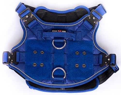 Boss Dog Tactical Harness, Blue, X-Large - color: Blue, size: X-Large