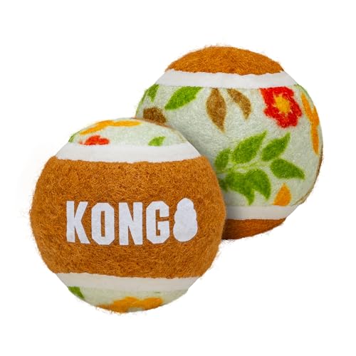 KONG Fun Pack – Fall Dog Toy Gift Set with FetchStix, Sport Balls, Scrunch Knots Fox, Tug & Fetch Toys, Bonus Keychain – Safe Fetch, Tug, and Light Chew for Dogs