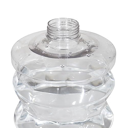 RIZZARI Automatic Water Feeder Bottle, 100% BPA-Free, Gravity Stainless Steel Water Dispenser Bottle, Large Capacity for Cats and Dogs (White,Large)
