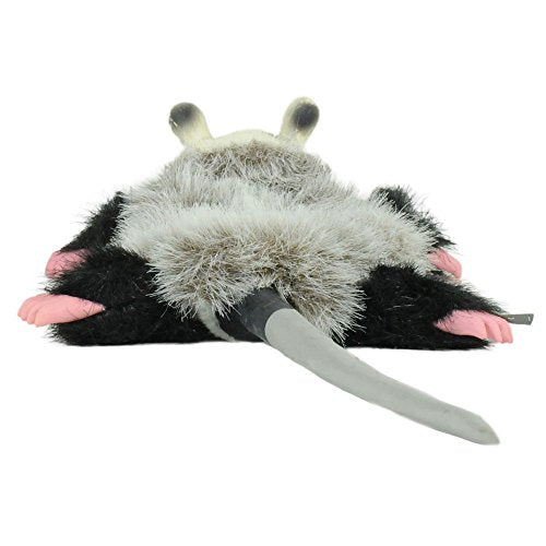 Hyper Pet Real Skinz Opossum Plush Dog Toy, Medium (Pack of 12) - size: Medium (Pack of 12), style: Opossum