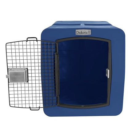 dakota283 G3 Framed Door Kennel - Large - Blue - color: Blue, size: Large