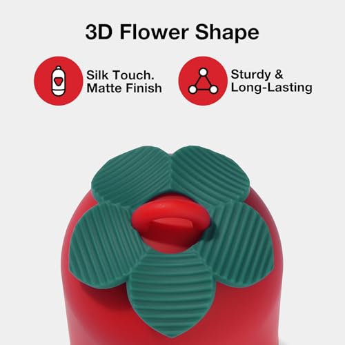 VETRESKA Dog Poop Bag Dispenser with Strawberry Scented Bags, Leak Proof, Extra Thick and Large Pet Waste Bags,1 Count Bag Holder and 105 Bags (7 Refill Rolls) for Walking Dog and Cats Litter, Red - size: 1 Count (Pack of 105), style: Strawberry