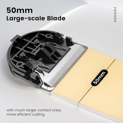 Detachable Replacement Blades for Horse Grooming Clippers, Pet Hair Shaver with Widen Ceramic Blades for Dogs, Cats, Sheep, Other Animals - color: Blade Replacement