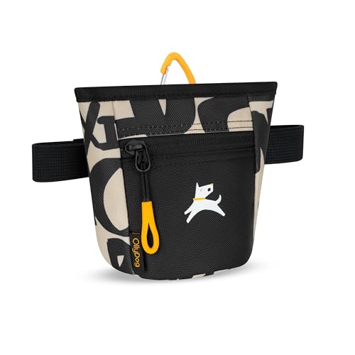 OllyDog Dog Treat Bag with Belt Clip, Champagne, One Size - color: XChampagne