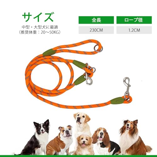 Hands Free Dog Leash Crossbody Dog Running Leash Handsfree Pet Rope for Hiking Training Heavy Duty Reflective Pet Walking Belt (Orange) - color: Orange