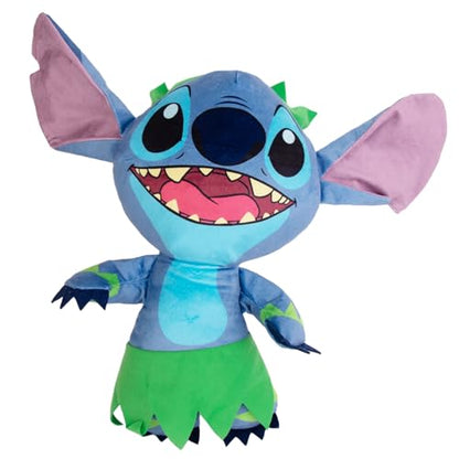 Disney for Pets Lilo and Stitch 18” Jumbo Plush Squeaker Dog Toy, Crinkle & Squeaky Pet Plushy, Cute Dog Toy Fans - color: Stitch Plush, size: 18 Inch