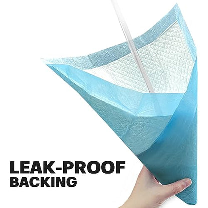 BV Small Puppy Pads 100 Count 17"x24" - Leak-Proof & Absorbent Pee Pads For Dogs with 6-Layer Design, Rapid Dry Sheet & Built-In Attractant - Dog Pad with Odor Control, Perfect for Puppies&Senior Dogs - size: Small / 100-Count (Standard)