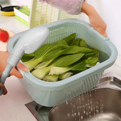 3M/9.84ft Sink Spray Hose, Portable Garden Tub Faucet Sprayer Handheld Hose Faucet Shower for Bathing Baby,Pets,Washing Hair,Rinsing Vegetables - color: White - 3M/9.84ft