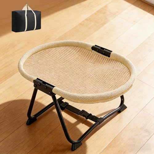 Raised Dog Bed | Portable Foldable Non Slip Cot Hammock,Foldable 22.44 x 16.14 x 10.23Inch Dog Bed Raised Cot - for Pets Cats Kitten Puppy Sleep Rest Camping Travel - color: C
