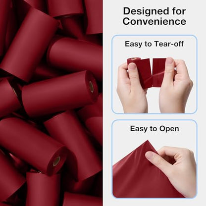 VETRESKA Dog Poop Bags, Leak Proof, Extra Thick and Large Pet Waste Bags for Dog Walking and Cat Litter, Rose & Amberwood Scented, 300 Bags - size: 1 Count (Pack of 300), style: Mist and Merlot