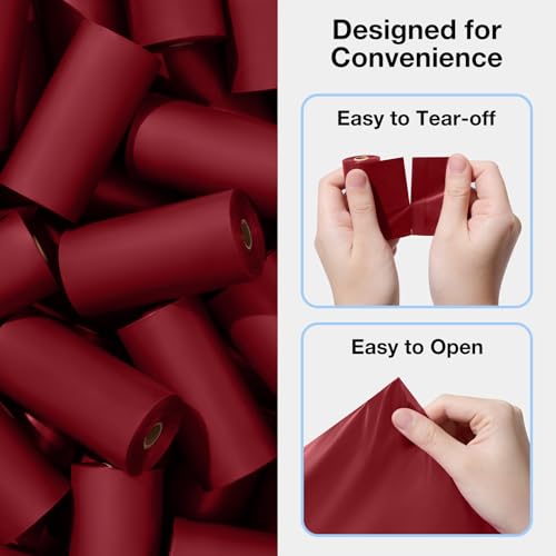 VETRESKA Dog Poop Bags, Leak Proof, Extra Thick and Large Pet Waste Bags for Dog Walking and Cat Litter, Rose & Amberwood Scented, 300 Bags - size: 1 Count (Pack of 300), style: Mist and Merlot