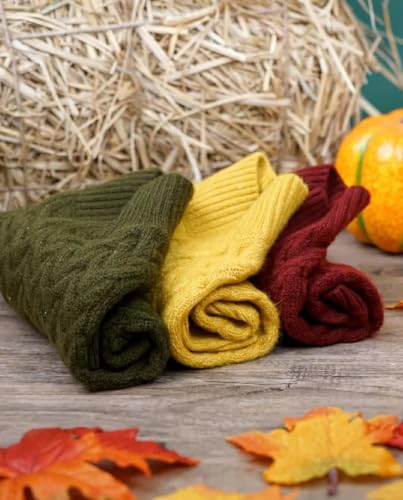 Blueberry Pet Dog Sweater Classic Knit Pullover Turtle-Neck Christmas Style, Small Dog Clothes for Girls, Mustard, 12" Back Length, Cozy Puppy Clothes & Pajamas, Sweater Vest - color: Mustard Yellow, Turtle-neck, size: 12 inch