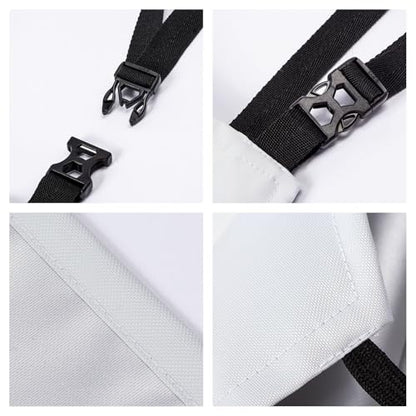 Sweetshow Cute Dog Apron with 2 Pockets and Adjustable Neck Waterproof Kitchen Cooking Dog Grooming Aprons for Women Men - color: Winter Snowman