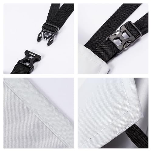 Sweetshow Cute Dog Apron with 2 Pockets and Adjustable Neck Waterproof Kitchen Cooking Dog Grooming Aprons for Women Men - color: Dog Paw 1
