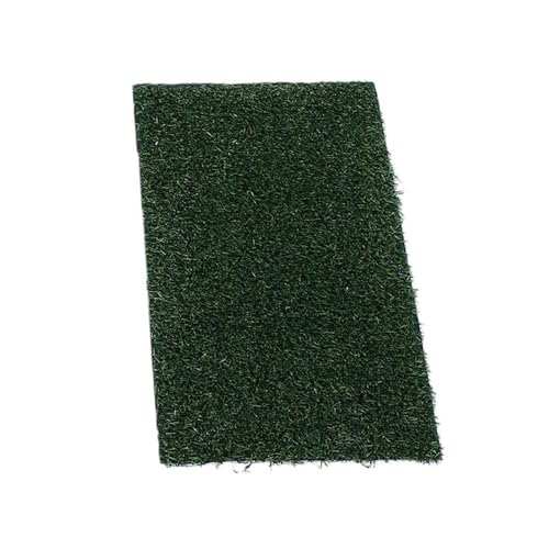 GLOGLOW Large Reusable Dog Pee Pad 3 Layer Artificial Grass Potty Trainer, Washable Indoor Puppy Training Mat with Tray for Apartment Balcony (68x42.5cm/26.8x16.5in 1PCS)