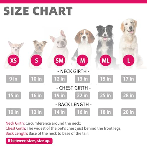 KOOLTAIL Valentine Dog Sweater Pet Knitted Clothes - Classic Pink Plaid Pullover Turtleneck Thick Warm Dog Sweaters with Leash Hole, Soft Winter Coats for Small Medium Large Dogs Cats Puppy Girls, S - color: Pink2, size: Small
