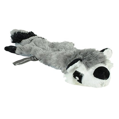 Hyper Pet Critter Skinz Raccoon Stuffless Dog Toy, Medium - size: Medium, style: Raccoon