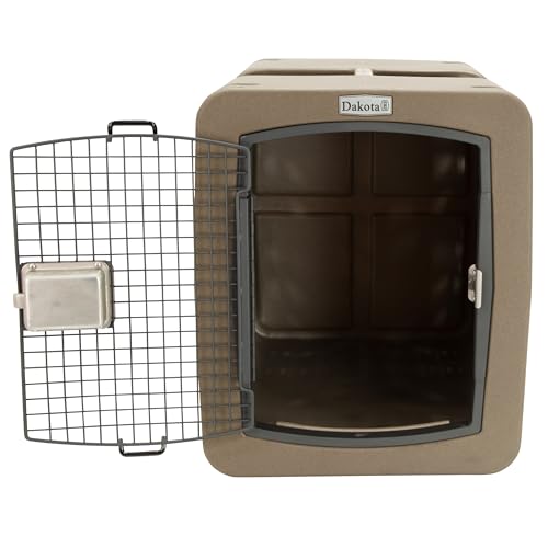 dakota283 Medium Kennel -Frame Door- Coyote - color: Coyote, size: Medium