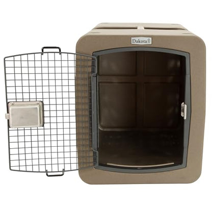 dakota283 Medium Kennel -Frame Door- Coyote - color: Coyote, size: Medium
